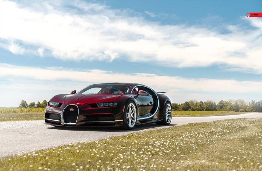  Bugatti Chiron on ANRKY Wheels 2018 года  (фото 15 из 15)